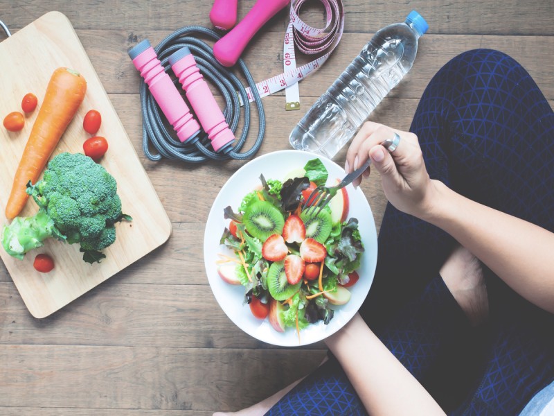 Alimentation et exercice pour un corps en forme